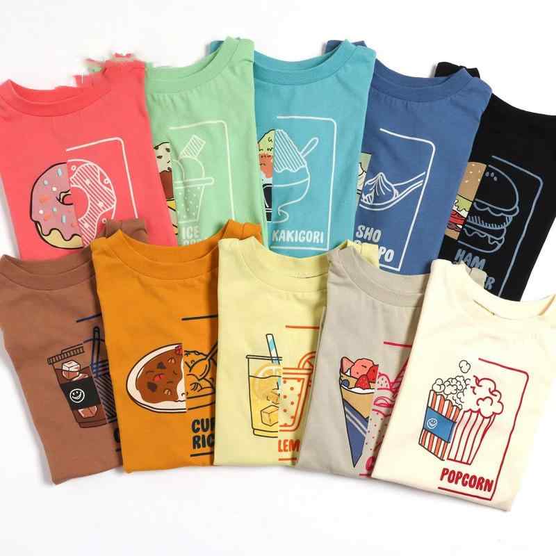 Tシャツ キッズ 半袖Tシャツ プリントTシャツ 子供服 トップス カットソー 綿100％ 吸湿性 通気性 西瓜..