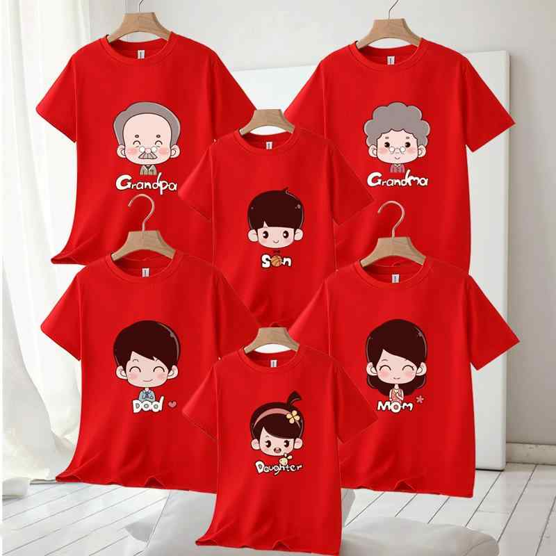 Tシャツ 親子 レディース メンズ キッズ 半袖 カットソー 綿100% ファミリーコーデ かわいい 春夏 ホワ..