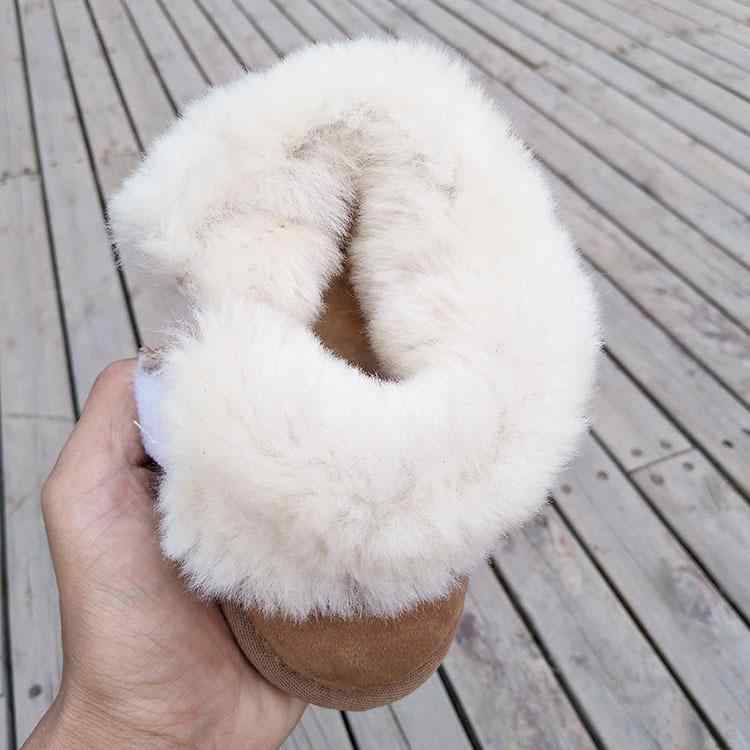 ブーツ キッズ 子供 雪地靴 加绒 秋冬 防寒 幼児 ベビー ショートブーツ 滑り止め 栗色 グレー ピンク コーヒー色 ブラック ローズレッド ヒョウ柄