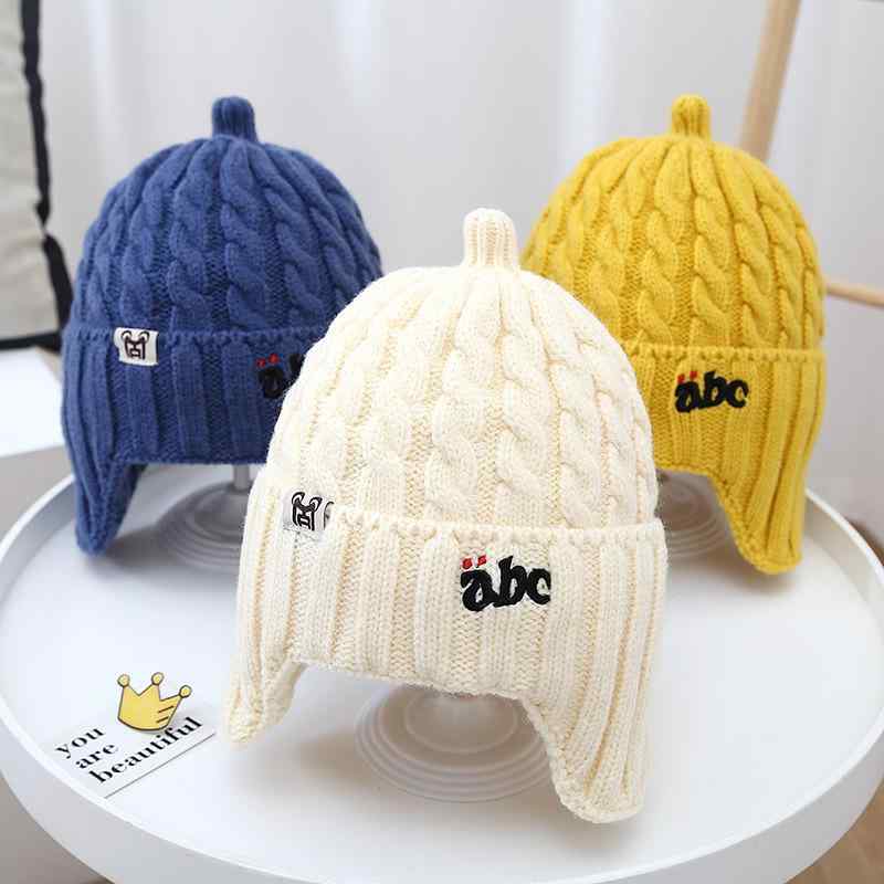 帽子 キッズ ニット帽 秋冬 防寒 防風 暖かい 男の子 女の子 子供用 毛糸 無地 かわいい グレー レッド..