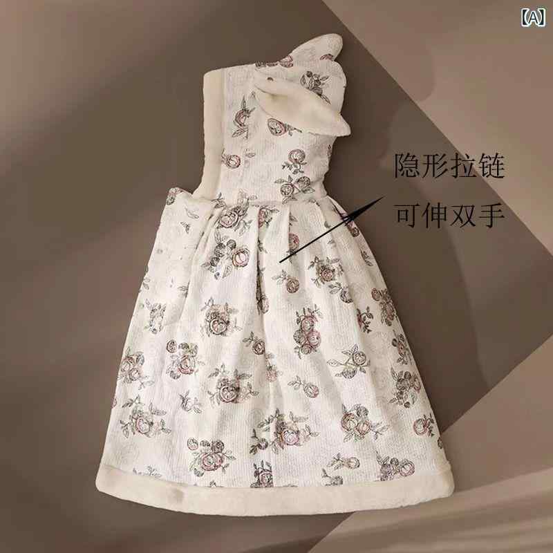 ベビー ポンチョ ケープ 秋冬 防風 厚手 男の子 女の子 子供 フルーツ柄 ひし形 100サイズ かわいい