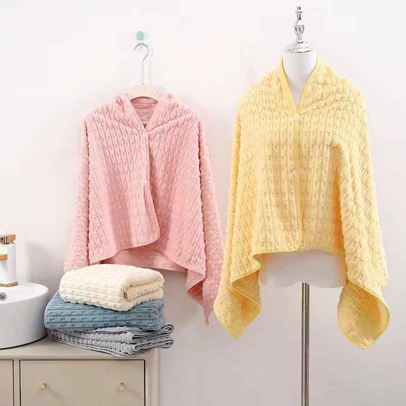 ベビー バスローブ ポンチョ 竹繊維 珊瑚フリース 柔らかい 吸水速乾 無地 フード付き バスタオル ピン..