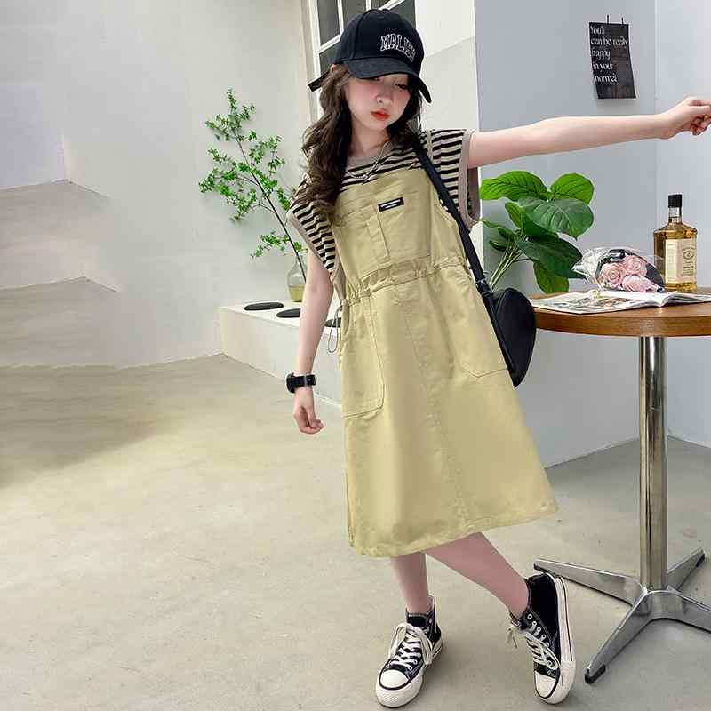 ・スタイル: プリンセス・生地名: 綿・スカート種類: キャミソールワンピース/ジャンパースカート・安全レベル: B・メイン素材: 綿・メイン素材含有量: 95%・対象性別: 女の子・対象年齢: 中・高学年 (8歳以上、140cm以上)・柄...