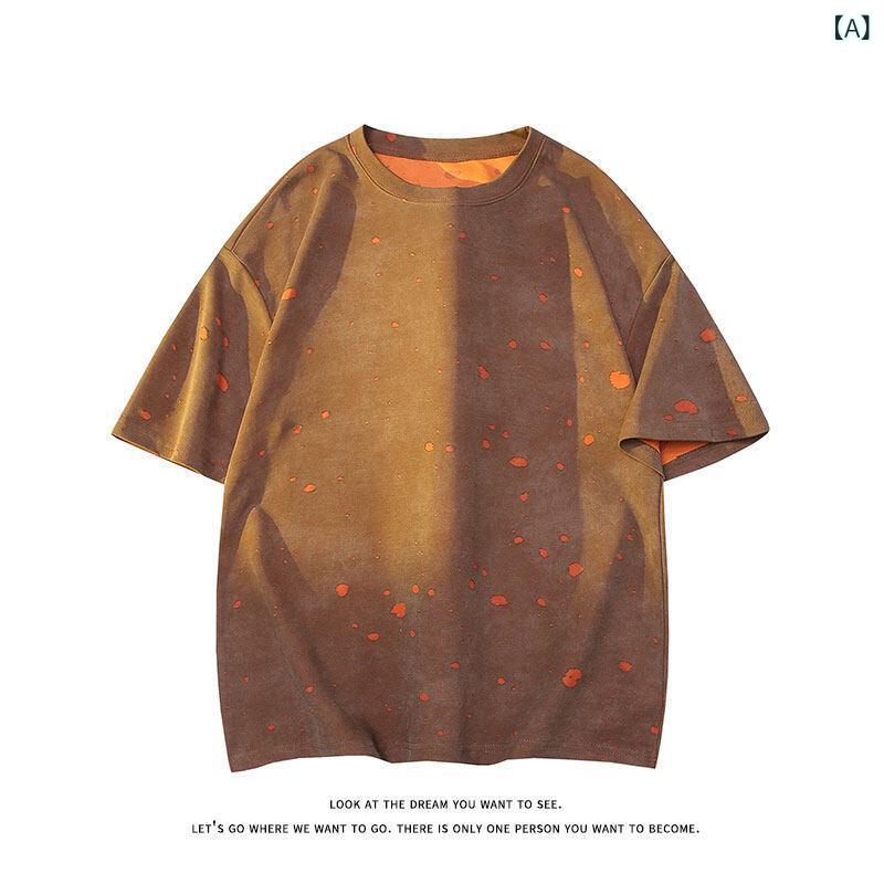 ・カテゴリ: Tシャツ・スタイル: 運動休闲・主な素材: 綿96%以上・柄: 無地・版型: ワイドシルエット・対象年齢: 青年・対象性別: 男性・スタイル: プルオーバー・ネックライン: クルーネック・袖丈: 短袖・フード: フードなし・厚み: 普通・適用シーン: 日常・スタイル詳細: 破れ・袖型: 標準・カラー展開: 卡其色、墨緑、黒グレー・サイズ展開: M、L、XL、2XL、3XL、4XL、5XL・重量: 180g-250g
