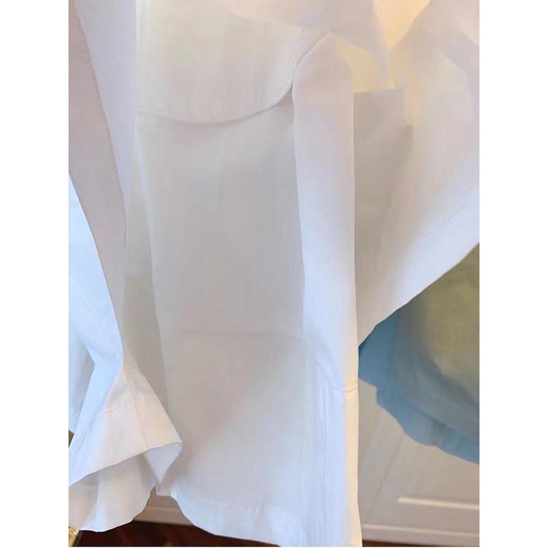 スカート レディース 春夏 キュロット ワイドレッグパンツ 高見え ファッション デザイン おしゃれ かわいい カジュアル 通勤 コットン 黒 白 ブルー M L XL 2XL