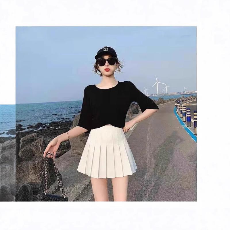 ・製法: 抽褶・素材: ポリエステル・スカートタイプ: Aライン・スカート丈: ミニ・デザイン: 無地・カラー: ブラック、グレー、ホワイト、コーヒー、ネイビー、ピンク・サイズ: XS、S、M、XL、XXL、XXXL、L・スタイル: スウィ...