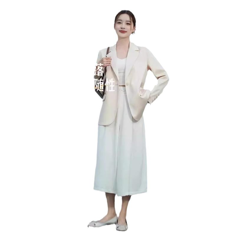 スカート レディース Aライン スカートパンツ 春夏 7分丈 ワイドレッグパンツ 無地 ハイウエスト ゆったり 法蘭絨 フレアパンツ 黒 白