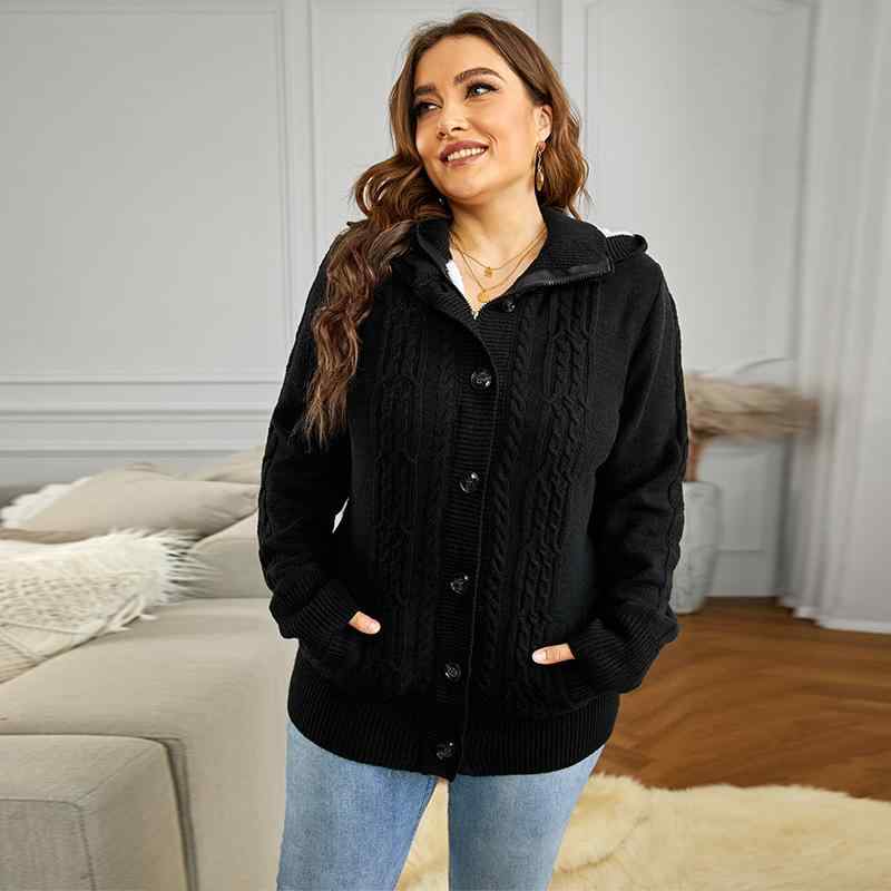 ニット レディース カーディガン 綿混紡 無地 フード付き 長袖 アウター トップス 伸縮性 普段使い 秋..