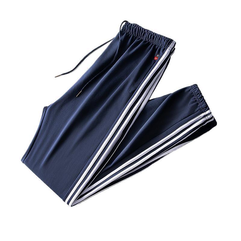 ズボン メンズ 男子 スリーライン ジャージ パンツ ストレート スポーツ ウェア 運動着 中学生 高校生 伸縮性...