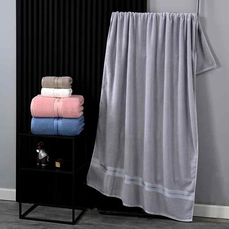 Face Towel - フェイスタオル ハンドタオル 浴巾 綿100% 吸水性 40x70cm 70x140cm 34x74cm 黒 白 グレー ピンク グリーン 紫 柔らかい肌触り 日常使い 洗顔用 入浴後拭き 速乾 軽量 大判 シンプル 無地 ファミリー ギフト 汎用