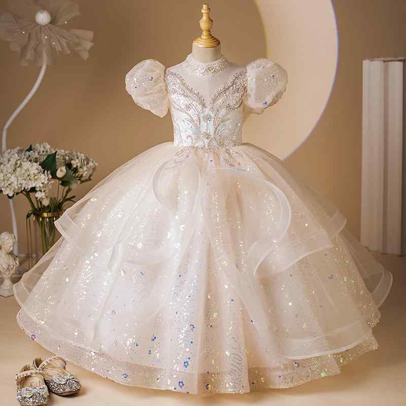 子供用礼服 ガールズ プリンセスワンピース ピアノ発表会 演奏会 結婚式 パーティー イベント 写真撮影..