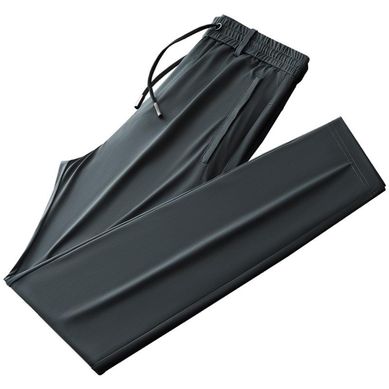 ・カテゴリ: カジュアルパンツ・スタイル: カジュアル・パンツの種類: ストレート・パンツ丈: 長ズボン・ウエスト: ミドルウエスト・ベルト: あり・フロント: ひも・厚さ: 薄手・柄: 文字・フィット感: 高伸縮・素材: アイスシルク・主な素材: ナイロン87.5%・シーン: カジュアル・裾: ストレート・ディテール: 金属装飾・対象: 男性・色: ダークグレー、ブラック、ネイビー、ブルー・サイズ: M(45-60kg)、L(60-70kg)、XL(70-80kg)、2XL(80-90kg)、3XL(90-100kg)、4XL(100-115kg)、5XL(115-125kg)・機能: 通気性、洗濯機洗い可、高伸縮性、アイロン不要、吸湿発散性