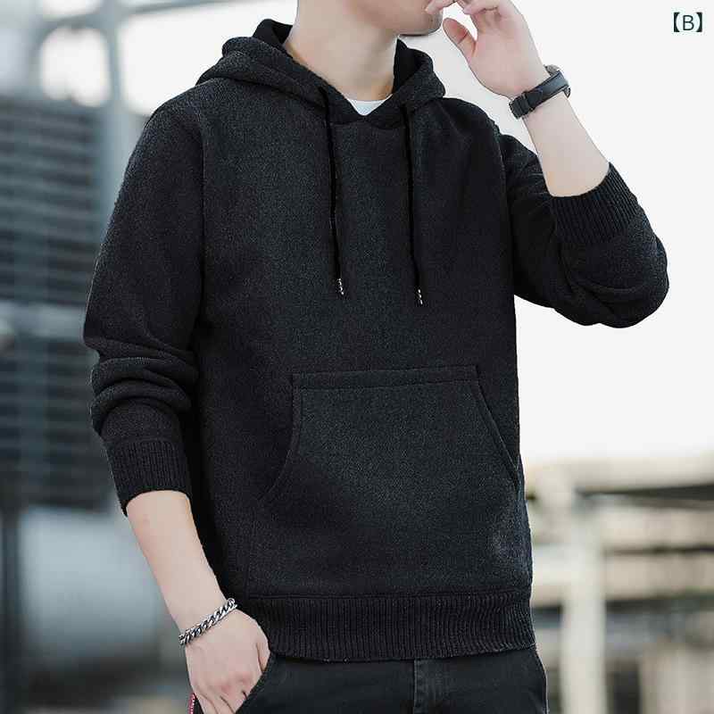 ニット メンズ ニットカーディガン 秋冬 長袖 丸首 プルオーバー スポーツ 普段使い 部屋着 防寒 暖かい 伸縮性