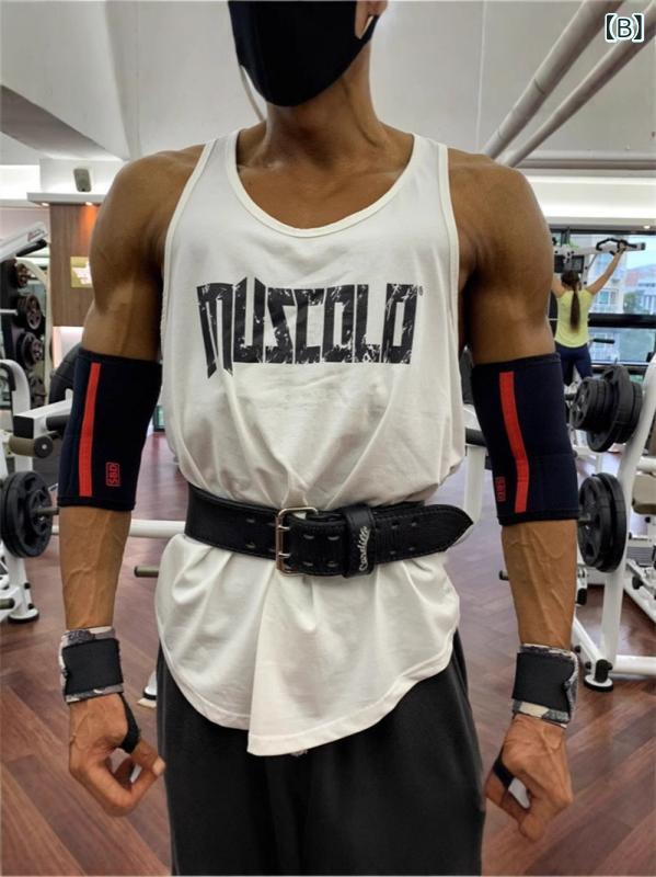 タンクトップ メンズ 男性用 スポーツ トレーニング ランニング ウェア ストレッチ 接触冷感 吸湿速乾 薄手 春夏 ブラック ホワイト カーキ