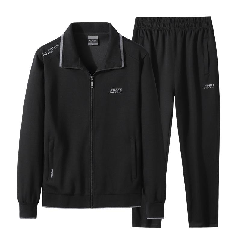 Men's Clothing - メンズ 部屋着 スウェット セットアップ 男性用 長袖 トップス パンツ 上下セット コットン 大きいサイズ 普段使い 春秋