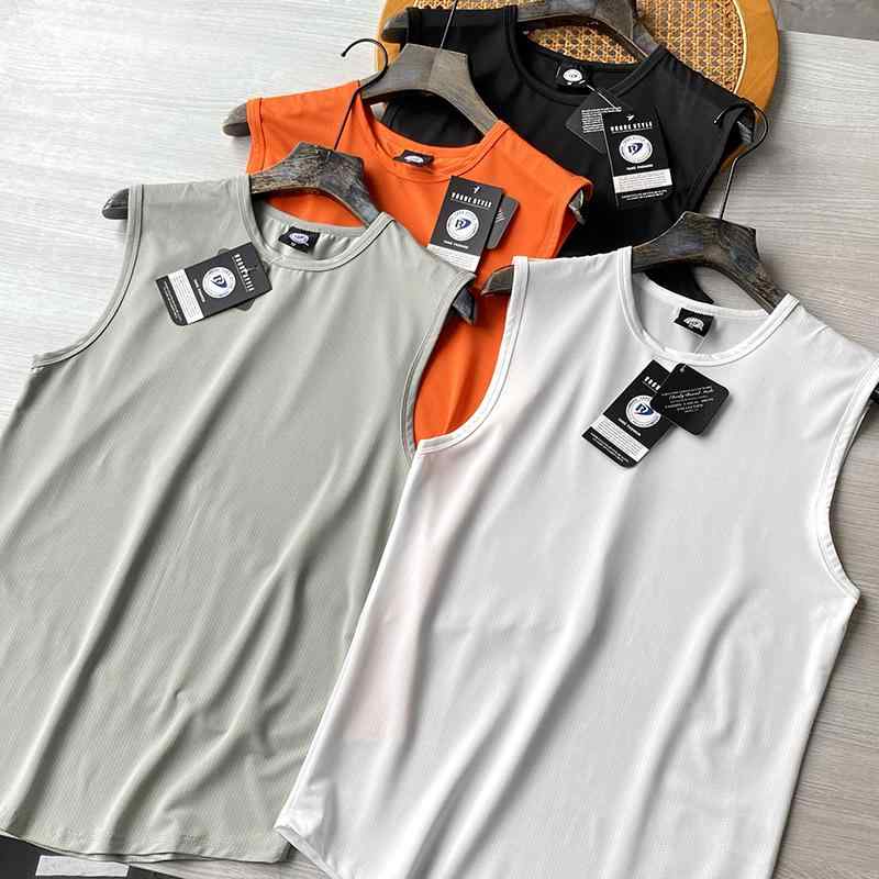 ・カテゴリ: スポーツタンクトップ・フィット: タイト・柄: 無地・主な素材: ポリエステル90%・生地: 化学繊維混紡・対象: 青年・スタイル: ベーシック・ポケット: 立体パッチポケット・裾: ストレートヘム・カラー: ブラック, ホワイト, ライトグレー, オレンジ・サイズ: M, L, XL, 2XL, 3XL・厚さ: 薄手