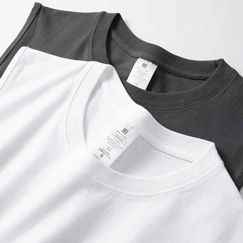 タンクトップ メンズ レディース ヘビーウェイト コットン ビッグシルエット 無地 ルーズ スリーブレス ノースリーブ スポーツ 中国風 ブラック ホワイト グレー