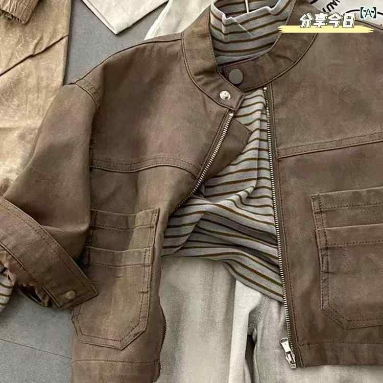 子供用セットアップ オートバイジャケット風 トップス パンツ 3点セット 薄手 秋物...