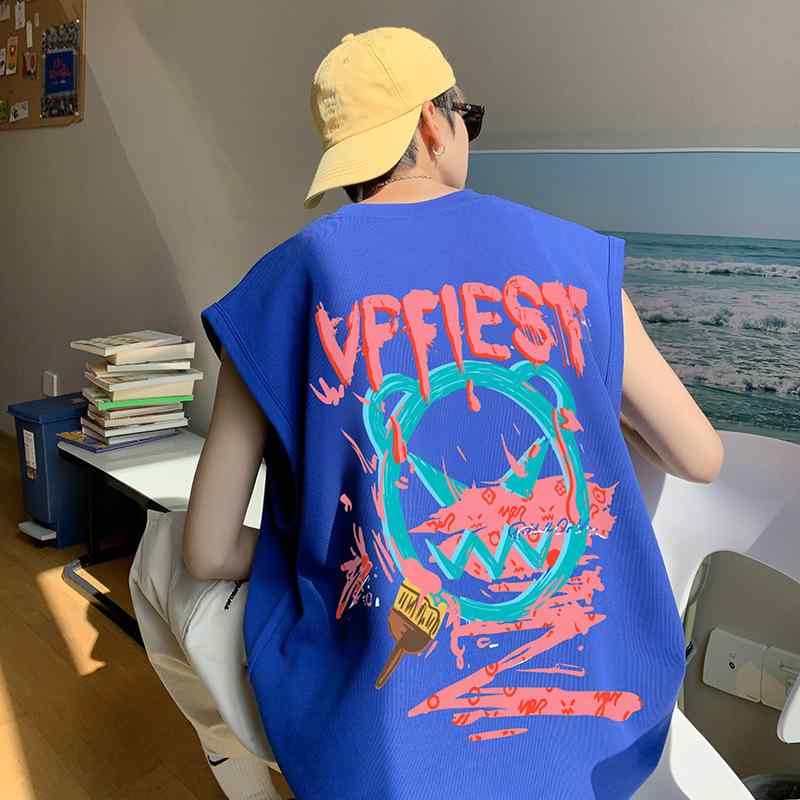 タンクトップ メンズ 男性用 薄手 スポーツ トレーニング ウェア 袖なし Tシャツ トップス 接触冷感 吸湿速乾 運動着 普段使い ルームウェア カジュアル ブラック ホワイト ブルー ポリエステル