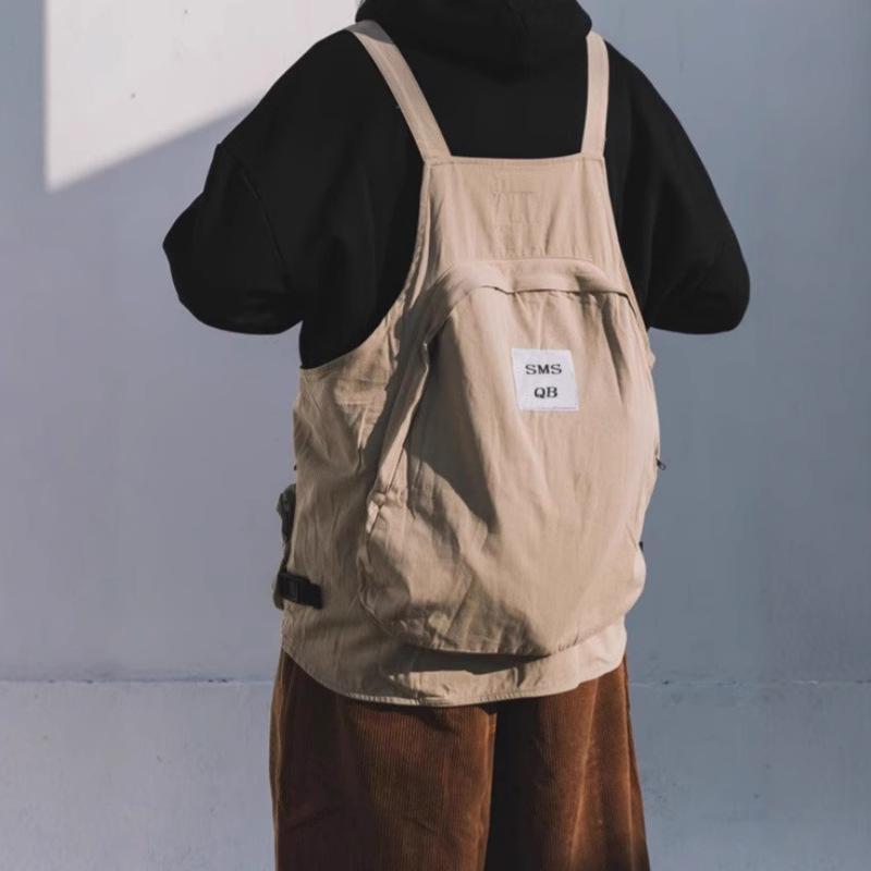 ベスト 男性用 日本 वर्क स्टाइल 大容量ポケット 重ね着風 ゆったりめ カジュアル カーキ色 ブラック ポリエステル