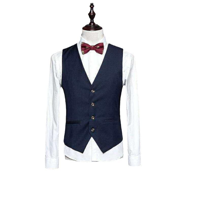 メンズ スーツ ベスト 男性用 フォーマル ウェディング ジレ ビジネス スリムフィット チョッキ 紳士服 無地 グレー レッド ネイビー ブラック ポリエステル