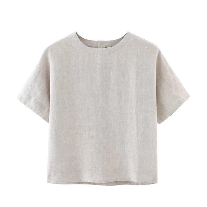 ニット メンズ 麻 半袖 Tシャツ プルオーバー 薄手 ラウンドネック 涼しい 快適 運動 スポーツ 普段使い ブルー ピンク系