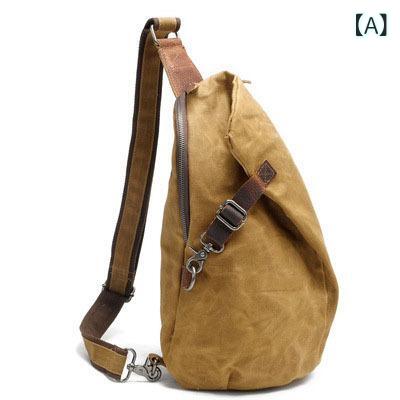 ボディバッグ 男性用 帆布 防水 ウエストバッグ カーキ ブラック 黒 深グレー 灰色 ミリタリーグリーン..