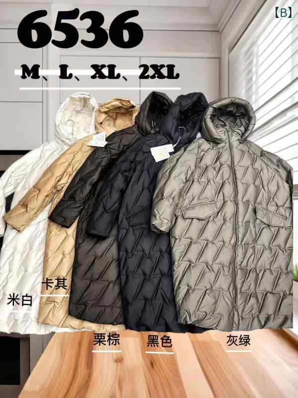 羽绒服 レディース ライトダウン ロング丈 ゆったりシルエット 暖か 立ち襟 アウター 秋冬 黒 栗色 カーキ オフホワイト グレーグリーン