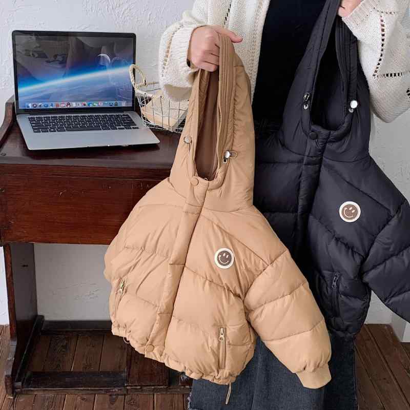 子供服 ダウンジャケット キッズ 韓国風 フード付き 厚手 90% ホワイトダックダウン アウター 冬 黒 カ..