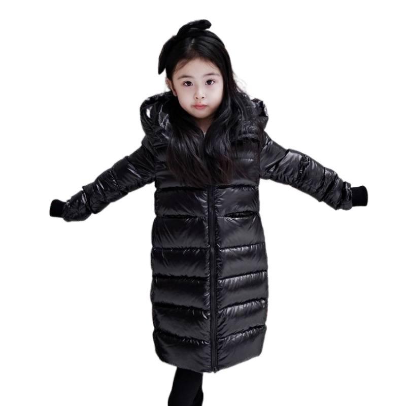 子供服 ダウンジャケット 子供用 男の子 女の子 中綿入り コート アウター 秋冬 防寒 暖かい 無地 ミドル丈 通園 通学