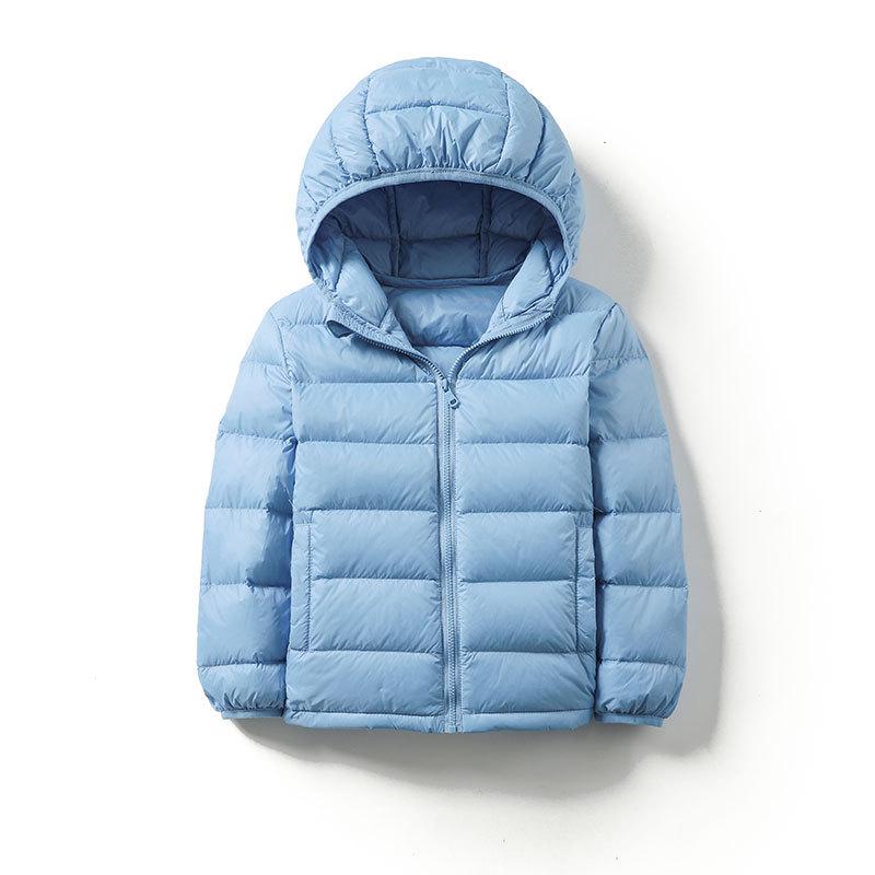 子供用ダウンジャケット キッズ ボーイズ ガールズ ショート丈 ライトダウン アウター 秋冬 中綿 ポリ..