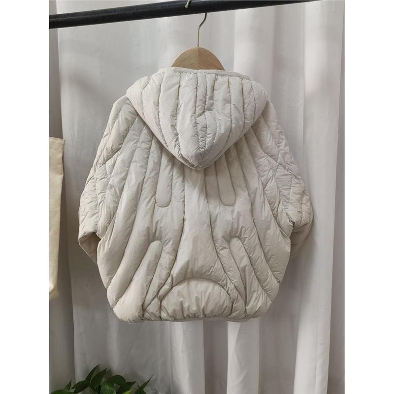 子供服 キッズ 男女兼用 ダウンジャケット 中綿入り アウター 厚手 防寒 撥水加工 フード付き 110cm 12..