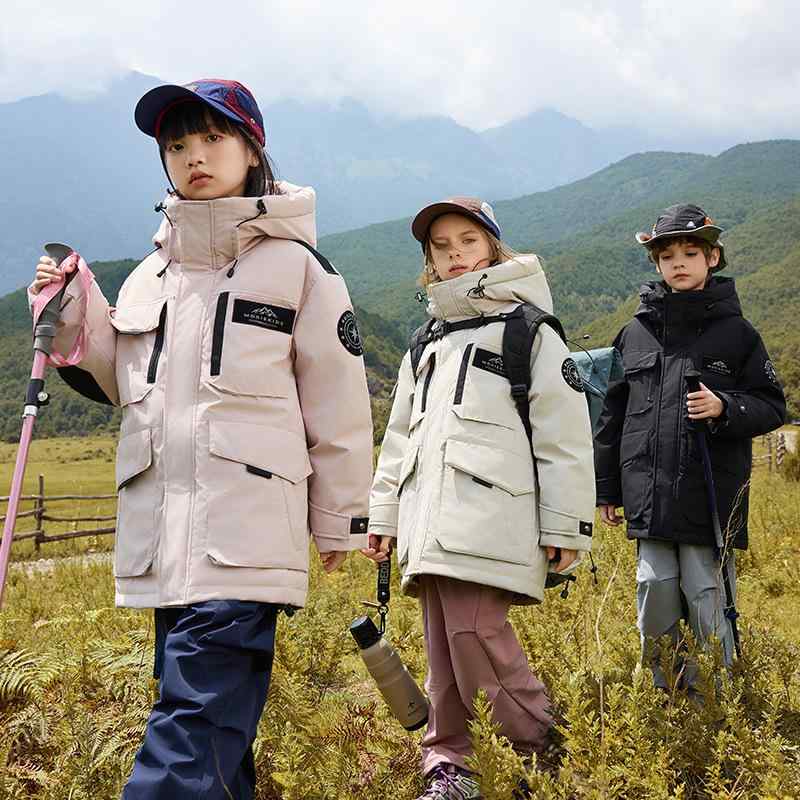 子供服 ダウンジャケット 中綿入り アウター 秋冬 男女兼用 中綿コート 防寒 撥水加工 ゆったりシルエット 120cm 130cm 140cm 150cm 160cm 170cm ブラック ベージュ ピンク ミントグリーン