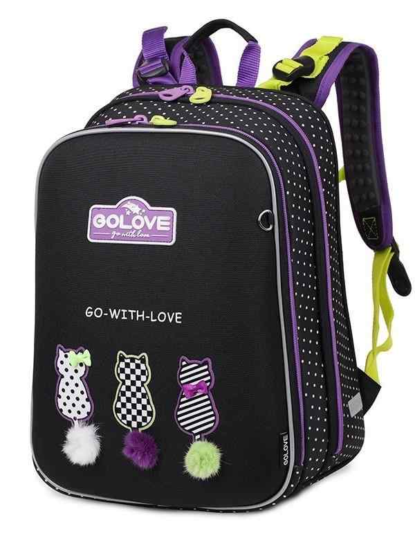 リュックサック キッズ 子供用 小学生 女の子 3-4年生 かわいい 動物柄 刺繡 猫柄 オックスフォード布 ..