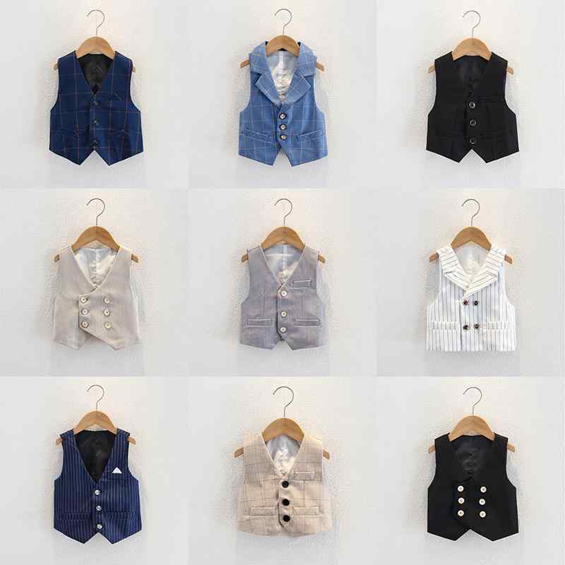 子供用ベスト 子供用フォーマルベスト 春秋 男の子用 演出服 小学生 発表会 誕生日 結婚式 90cm 100cm 110cm 120cm 130cm 140c...