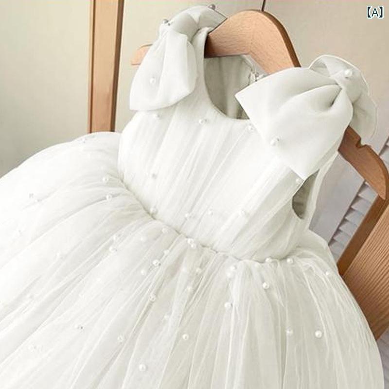 子供用ドレス 女の子用 フォーマルドレス ピアノ発表会 演奏会 結婚式 誕生日 パー...