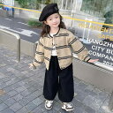 子供用セットアップ ストライプ柄 韓国風 子供服 女の子 春秋 上下セット かわいい おしゃれ キッズ ガールズ パンツセット 普段着 90cm 100cm 1...