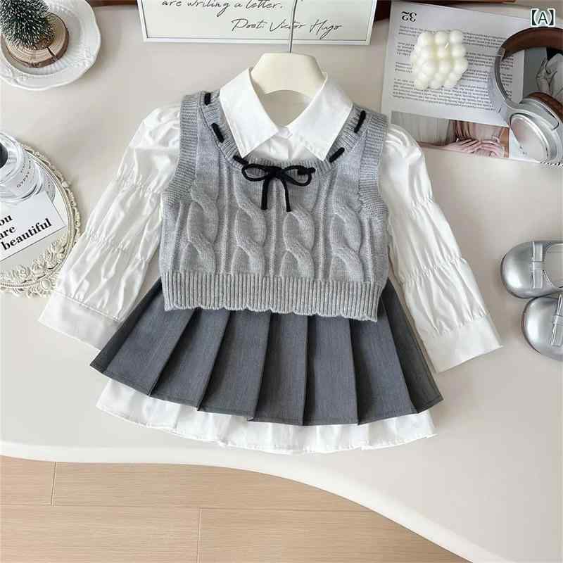 子供服 女の子 JK制服 セットアップ 3点セット フォーマル 発表会 卒園式 入学式 ...