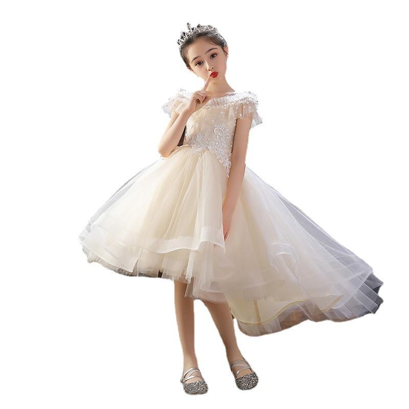 ・カテゴリ: 儿童ドレス・在庫: 現貨・対象年齢層: 中小の子供(3~8歳, 100~140cm)・性別: 女・実物写真: モデルあり・スタイル: プリンセス・生地: その他・主な生地の組成: ポリエステル繊維(ポリエステル)・主な生地の組...