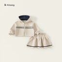 子供服 セットアップ 女の子 パーカー トレーナー スカート 2点セット 春秋 カジュアル 綿 100 110 120 130 140cm 普段着 幼稚園 小学...