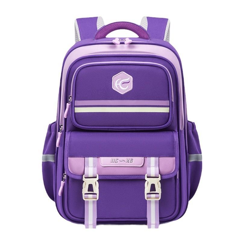 リュックサック キッズ 男女兼用 小学生 スクールバッグ 大容量 軽量 撥水 肩ベルト クッション ブラッ..