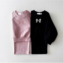 キッズ スウェット 上下セット 春秋 女の子 子供服 刺繍 蝶 かわいい 長袖 トップス パンツ 2点セット 80cm 90cm 100cm 110cm 120...