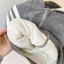 キッズ ボーイズ 秋冬 スポーツウェア 上下セット 幼児 1歳 2歳 3歳 裏起毛 あったか 73cm 80cm 90cm 100cm 綿95% 普段着 部屋着...