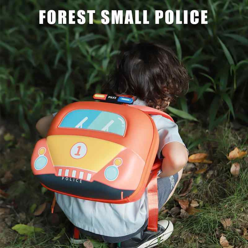 リュックサック キッズ 男の子 幼稚園 バッグ 立体 自動車 車 超軽量 撥水 抗菌 耐摩耗性 かわいい カ..