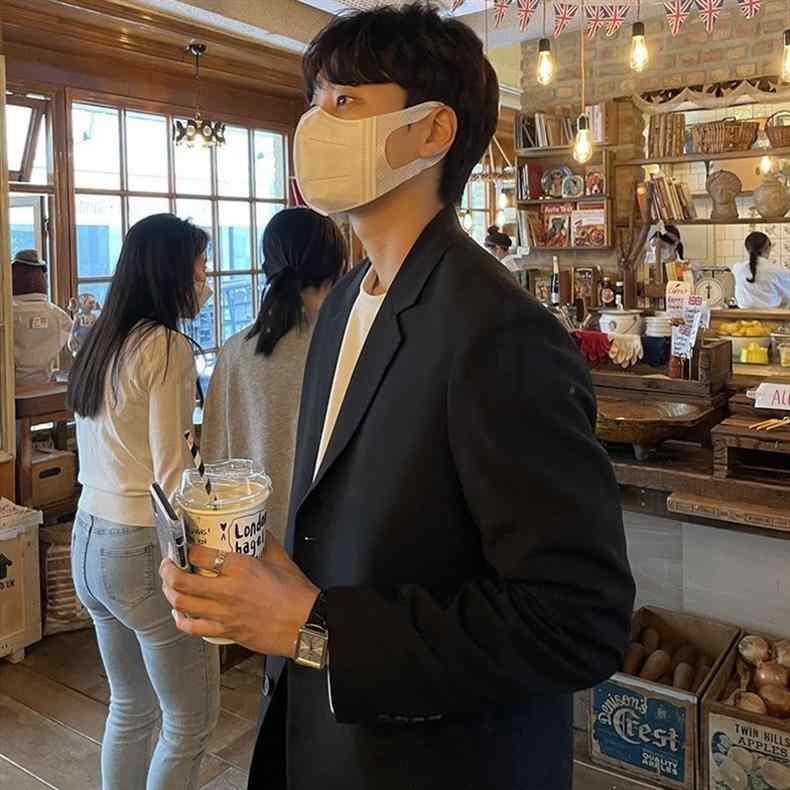 ジャケット メンズ テーラードジャケット コーデュロイ 無地 春物 カジュアル ビジネス トップス 韓国風 ブラック 黒 S M L XL XXL XXXL