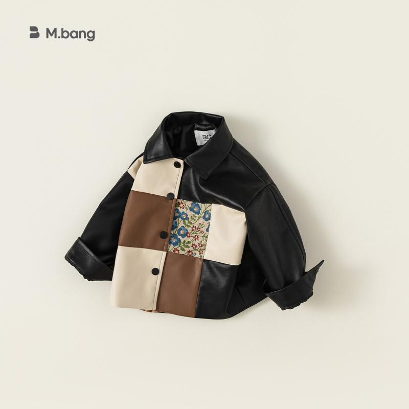 子供服 アウター ジャケット 男の子用 レザージャケット 春秋 薄手 ショート丈 普段使い ブラック 80 90 100 110 120 130 140