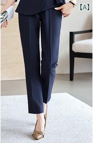 スーツ レディース 高級感 フォーマル 2点セット 3点セット テーラード ジャケット パンツ スカート 職業服 事務服 オフィス ビジネス 春秋冬 ポリエステル 紺色 黒色 グレー