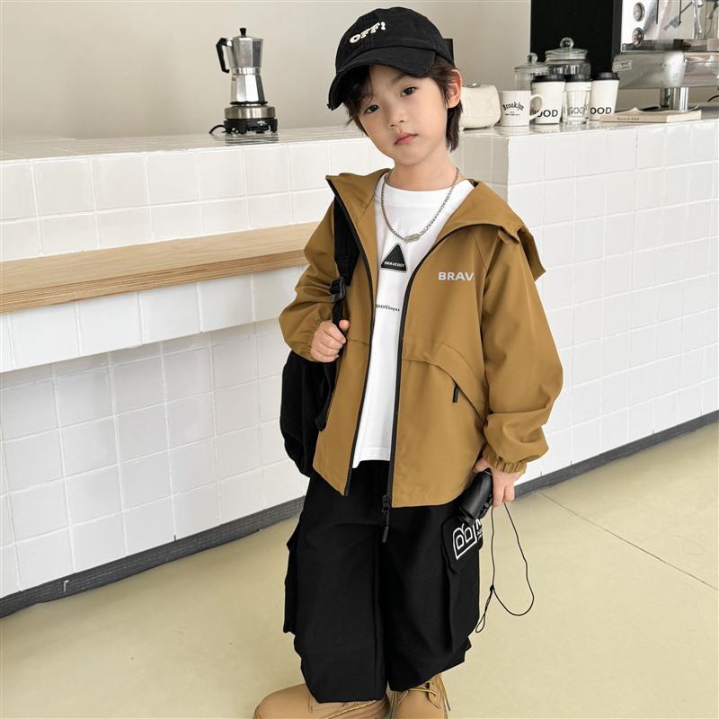 キッズ アウター マウンテンパーカー 男の子 子供服 春秋 防寒 撥水 ジャケット 長袖 110cm 120cm 130cm 140cm 150cm 160cm 170cm