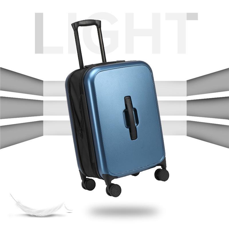 スーツケース レディース メンズ 防水 拡張機能付き 折りたたみ キャリーケース キャリーバッグ ABS PC..