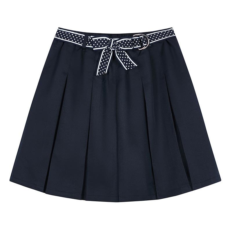 スカート キッズ 女の子 子供服 プリーツスカート ミニスカート カキ色 紺色 制服風 大学生 中学生 高校生 スクールスカート ポリエステル100% 裏地付き 通学 普段使い